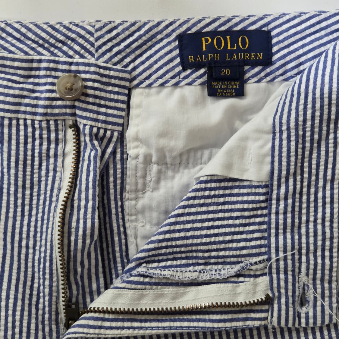 폴로랄프로렌 보이즈 스트라이프 시어서커 반바지 20 상품이미지4