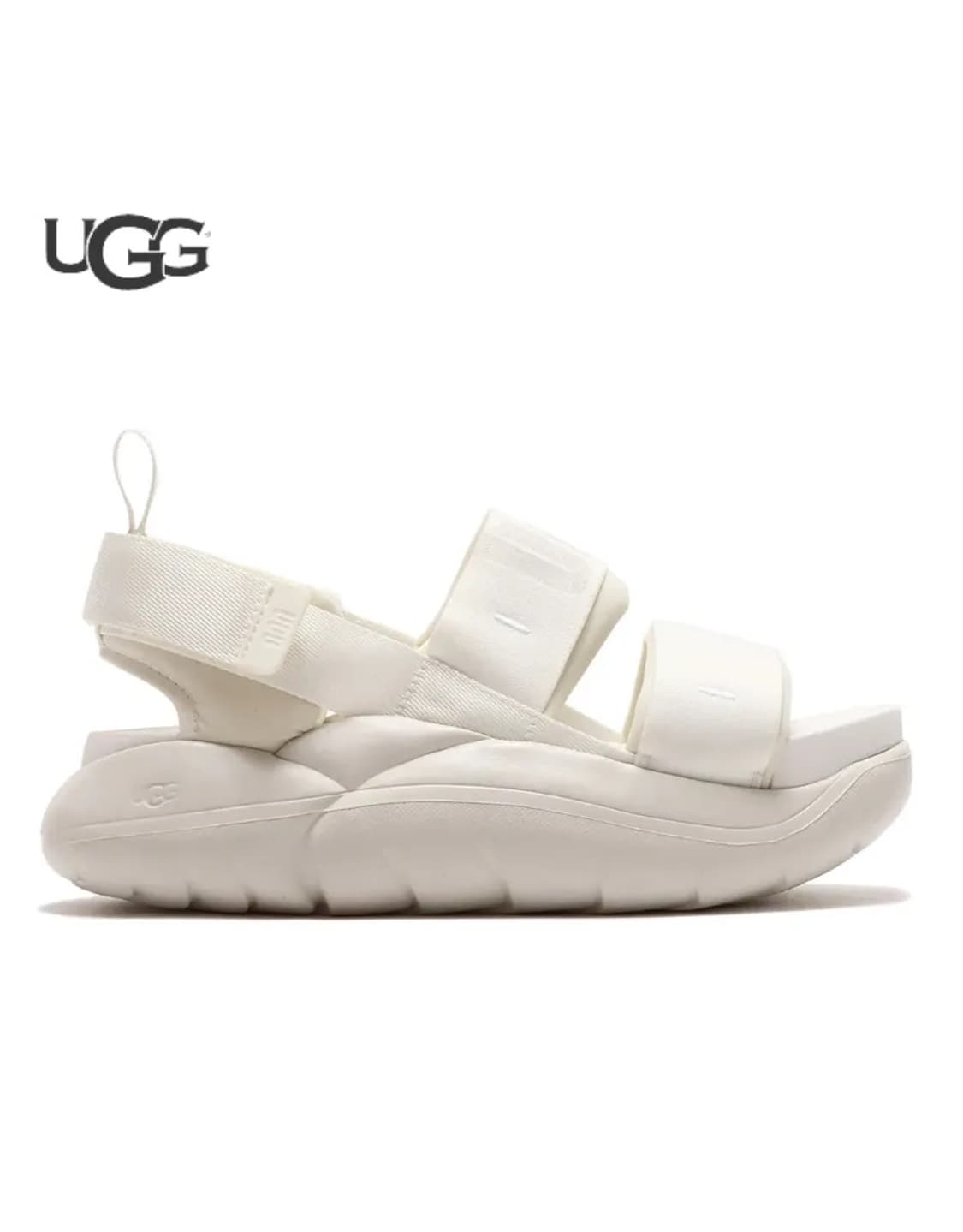 (240mm) 어그 UGG LA 클라우드 스포츠 샌들 화이트 상품이미지2