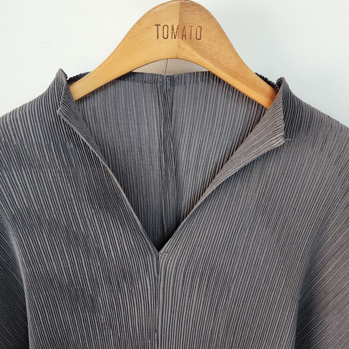 플리츠 원피스 그레이 상품이미지2