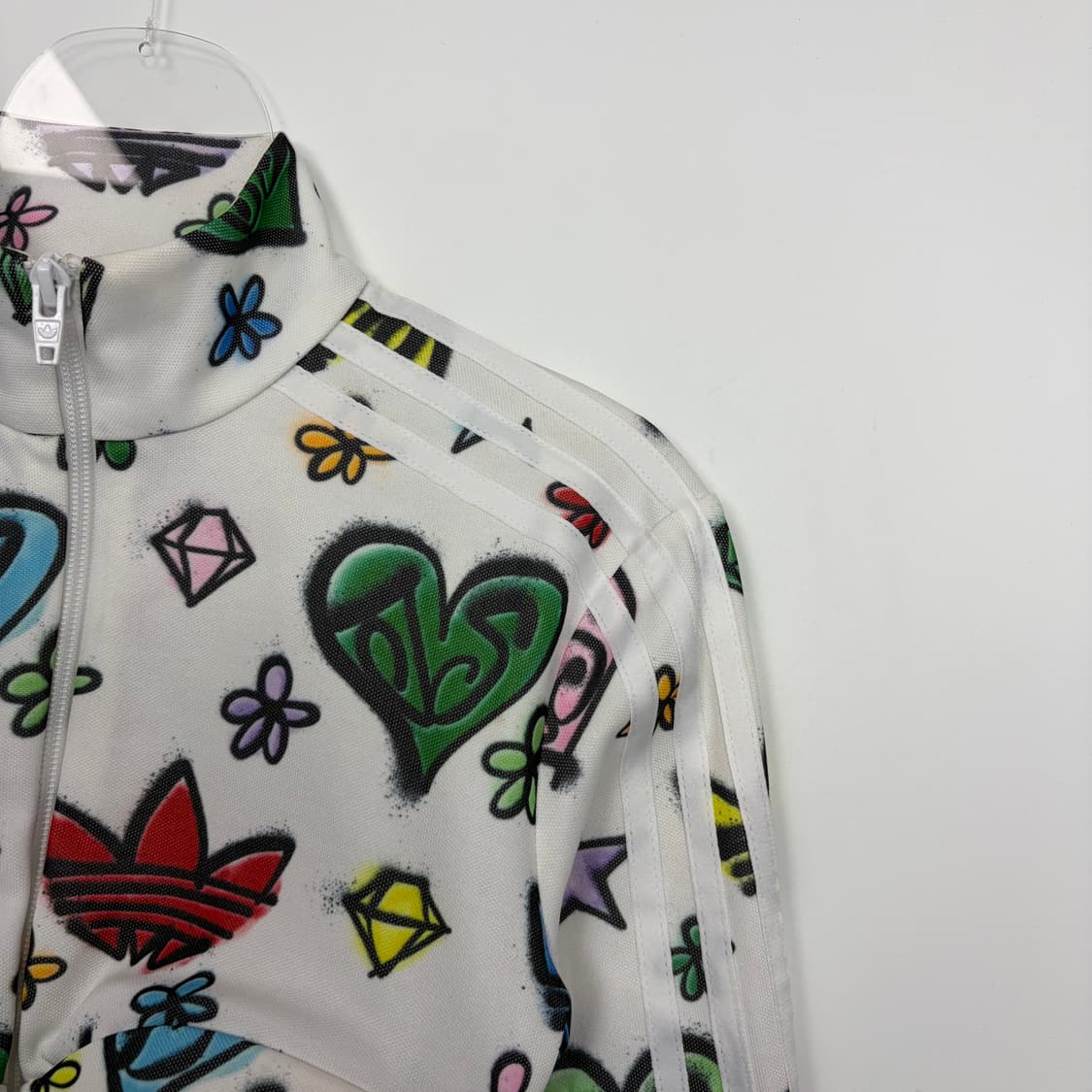 아디다스 제레미스캇 모노그램 크롭 트랙 자켓 상품이미지3