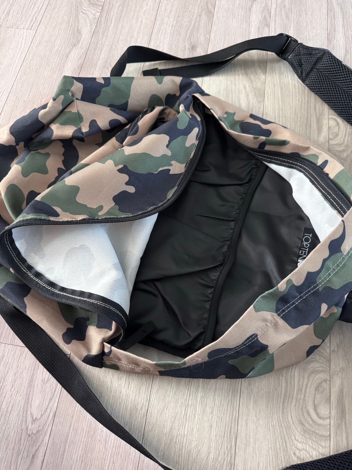 빈티지 밀리터리 카모 패턴 백팩 상품이미지4