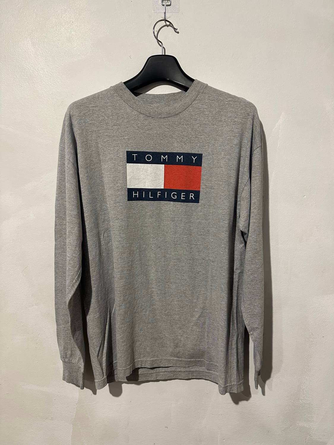 빈티지 90s 타미힐피거 빅로고 롱 슬리브  상품이미지1