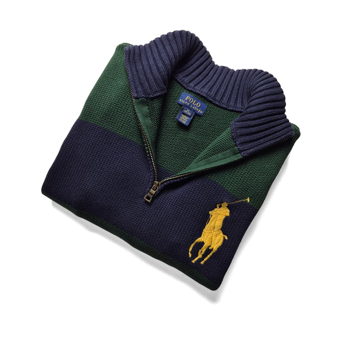 [XL(18-20)] 폴로 랄프로렌 빅포니 하프집업니트 상품이미지1