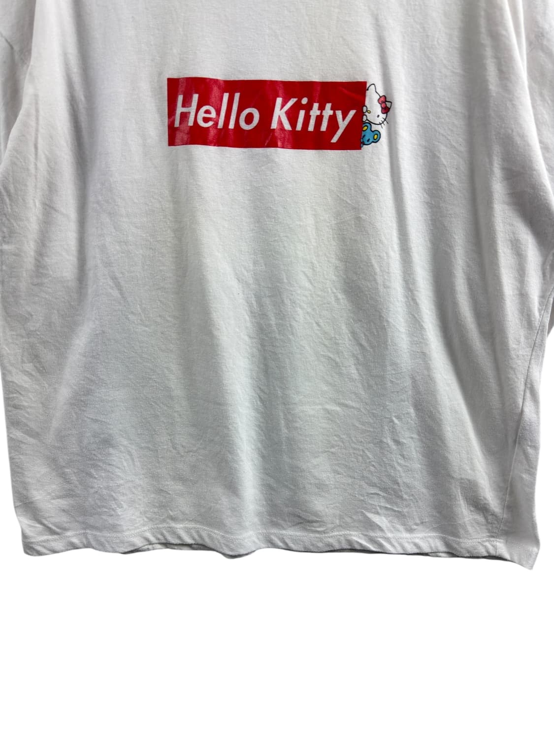 헬로키티 박스로고 화이트 슬리브1532 상품이미지4