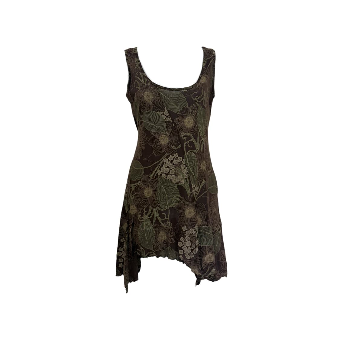 vintage leaf dress 상품이미지2