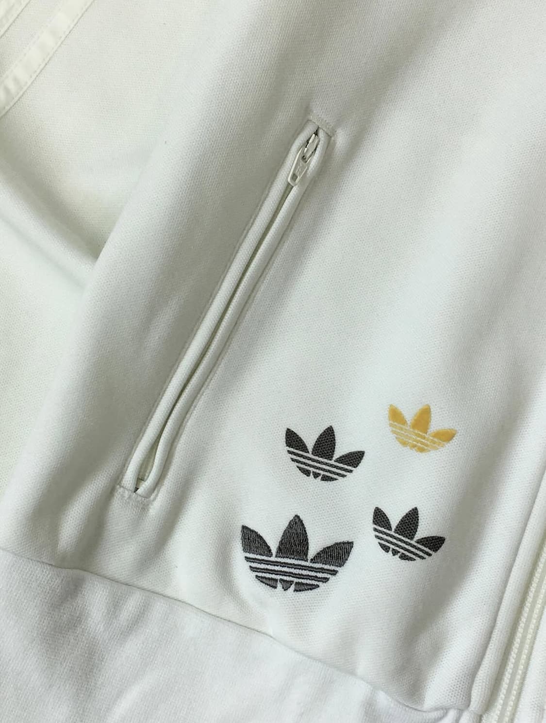 Adidas 아디다스 크림아이보리 후드 져지  상품이미지4