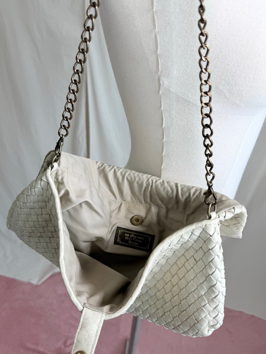 Un dix cors 위빙 미니 레더 백 상품이미지8