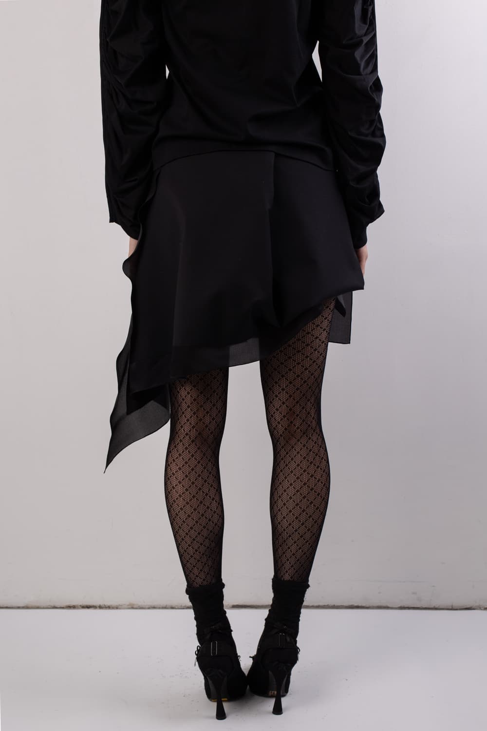 HELMUT LANG ASYMMETRIC WRAP SKIRT 상품이미지4
