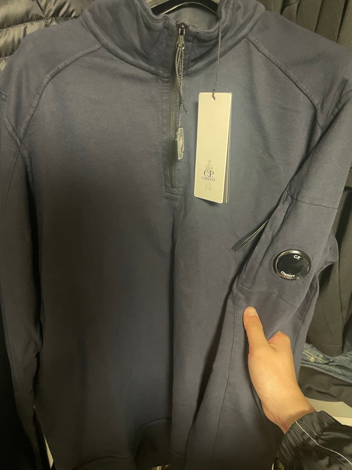 Cp 컴퍼니 하프집업 새상품 상품이미지1