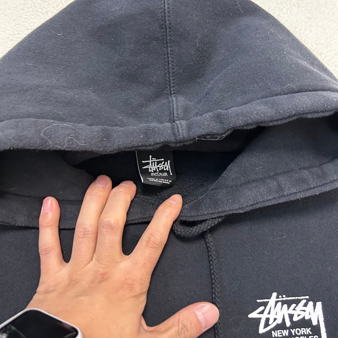 Stussy World Tour Hoodie 상품이미지7