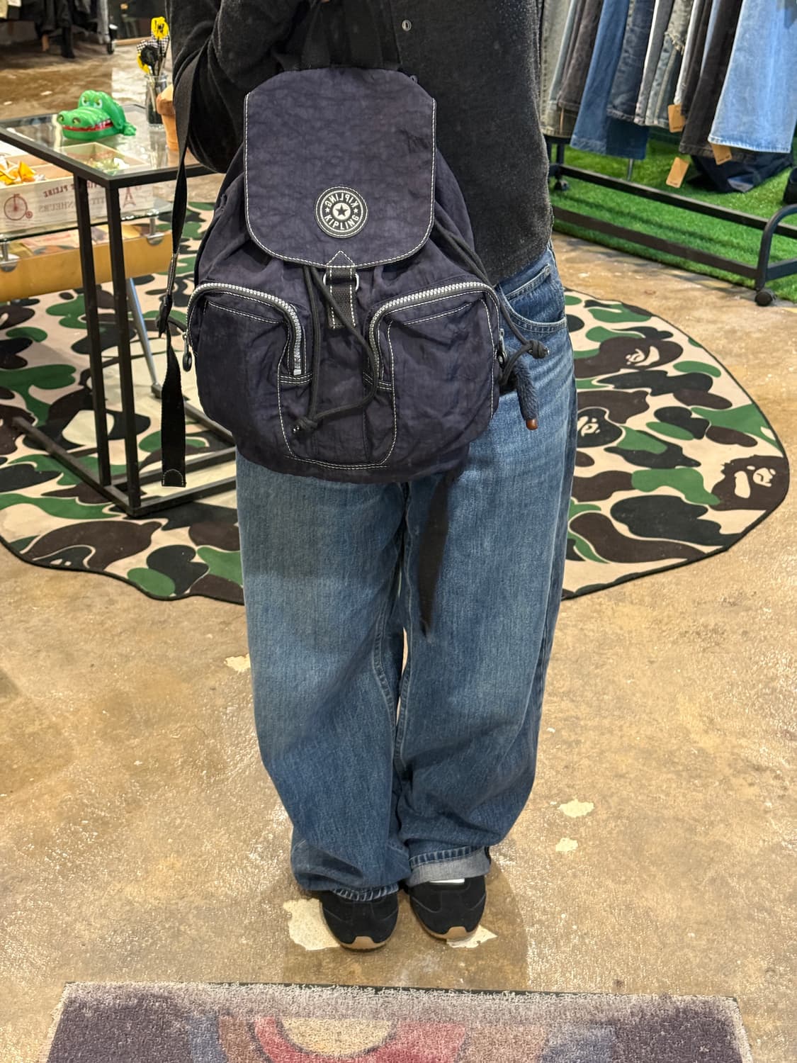 키플링 복조리 백팩 네이비 상품이미지8