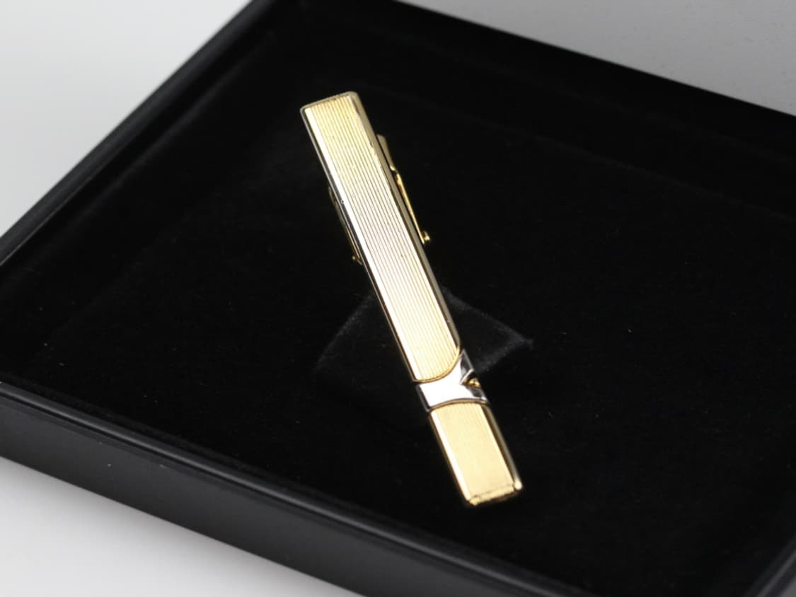 입생로랑 A-등급 5cm y모티브 남자 명품 넥타이핀 상품이미지1