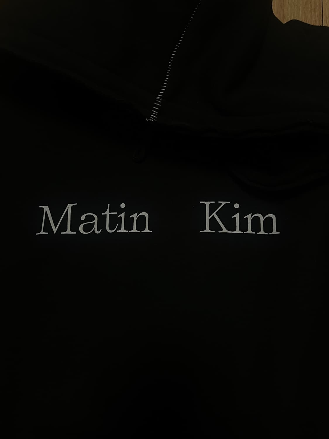 마뗑킴 로고 후드티 상품이미지2