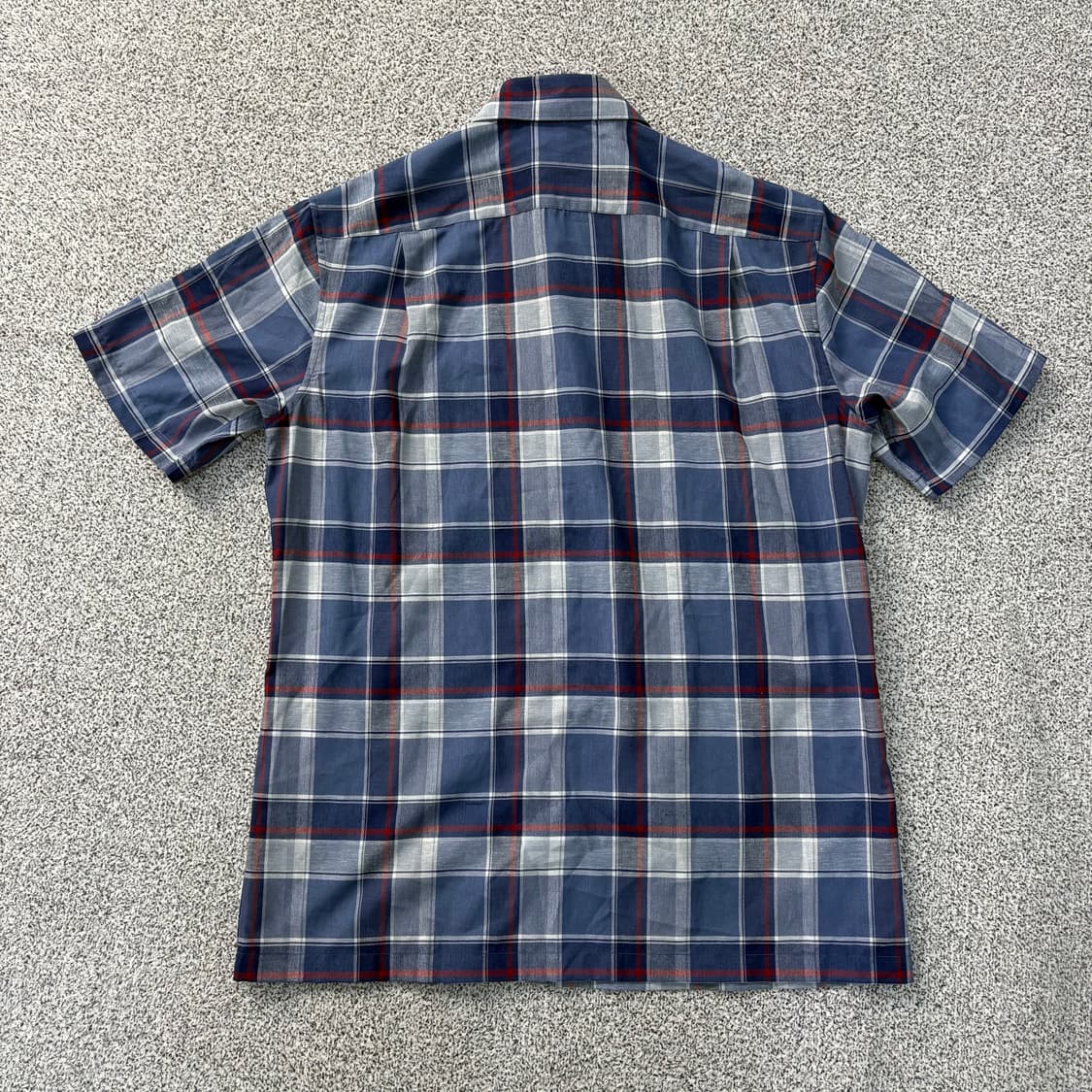 105 닥스 체크 반팔 셔츠 남방 0309J 상품이미지3