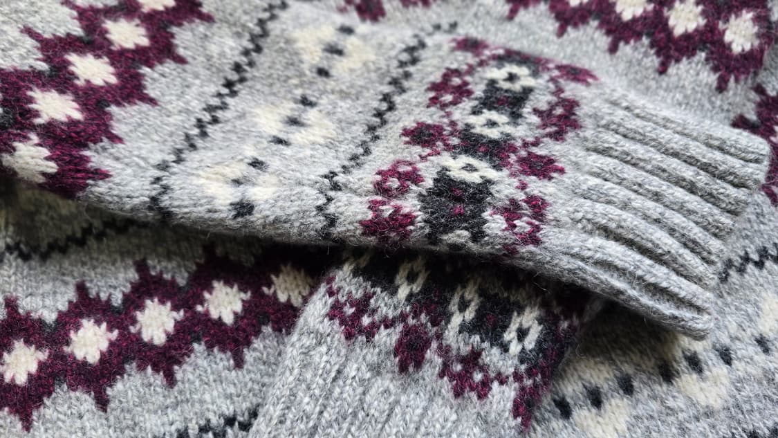 L.L.Bean Lambs wool 니트 일본 발매  상품이미지5