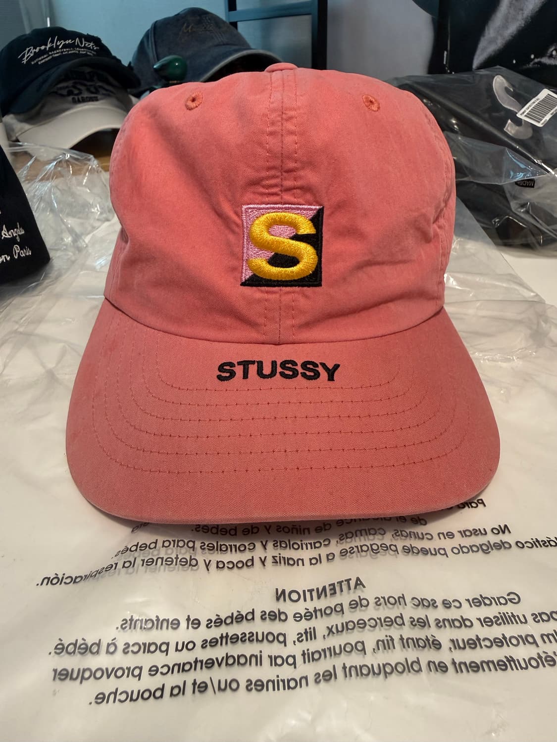 17SS 스투시 S스퀘어 로우프로 캡  상품이미지2