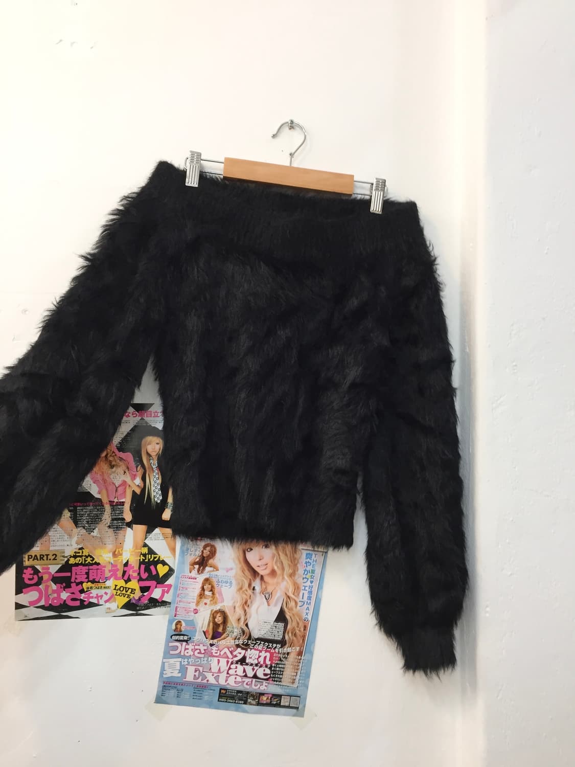 깜냥 앙고라 오프숄더 니트 상품이미지4