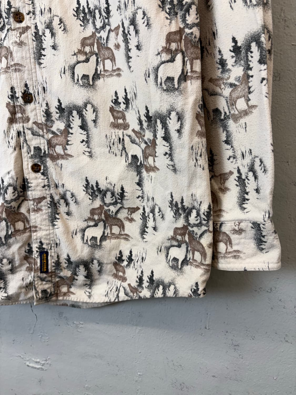 울리치 빈티지 패턴 셔츠 상품이미지3