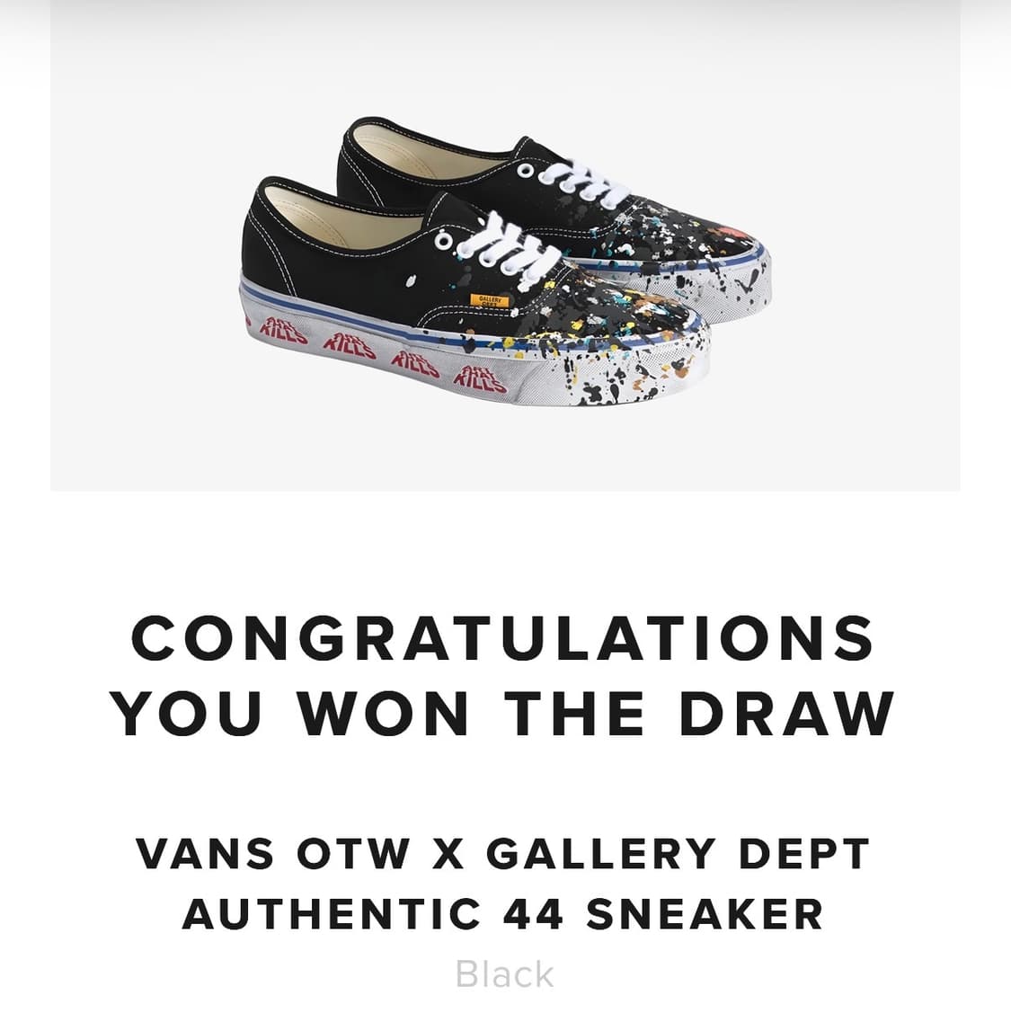 [uk6] 반스 x 갤러리디파트먼트 gallery dept. 상품이미지1