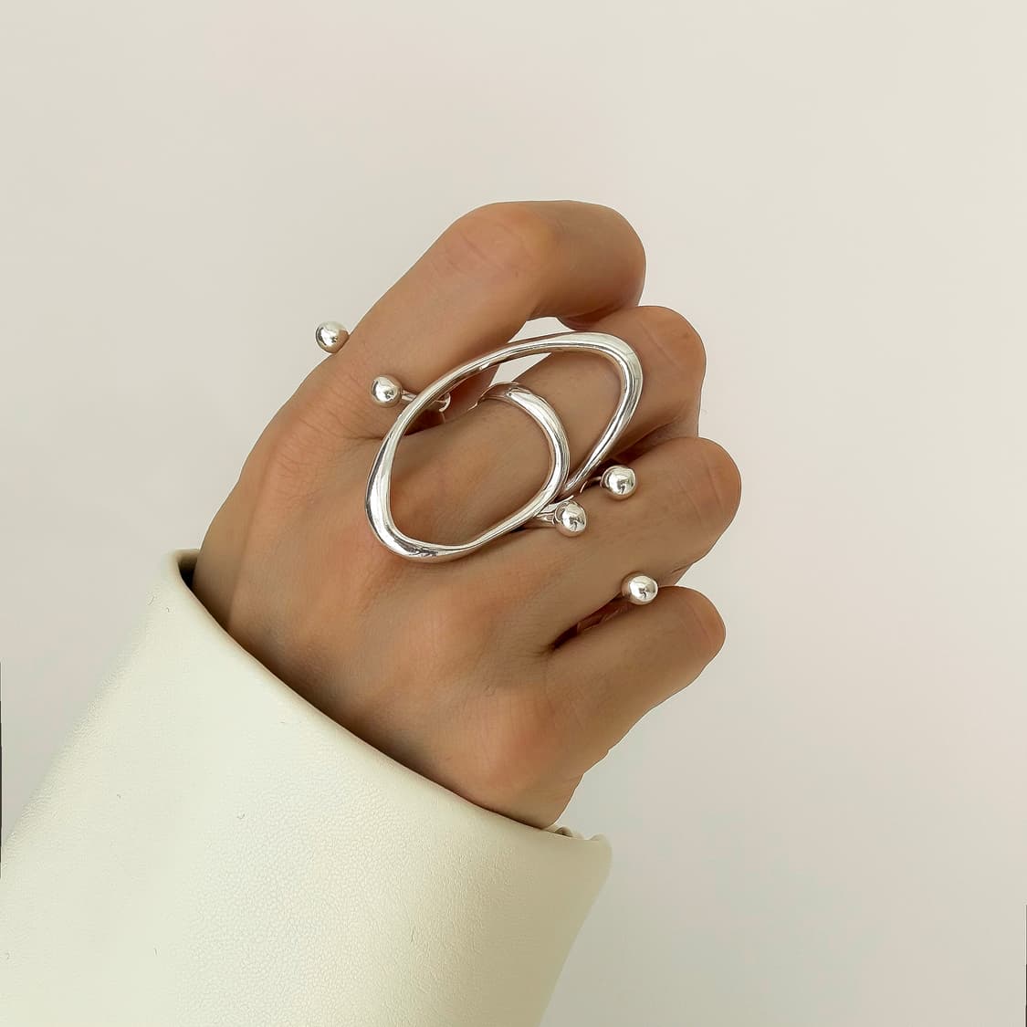 나선형볼드 925실버링 상품이미지6