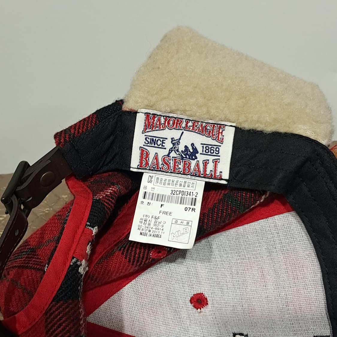 MLB LA Plaid 스웨이드 트루퍼햇 P1962 상품이미지8