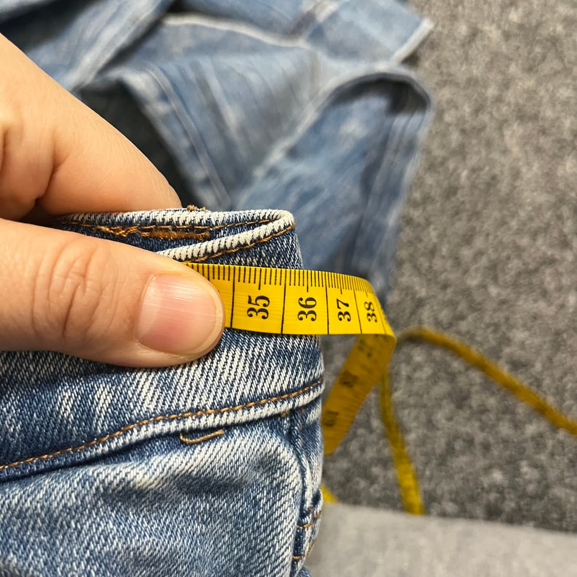 앨리스앤올리비아 데님 부츠컷 상품이미지5