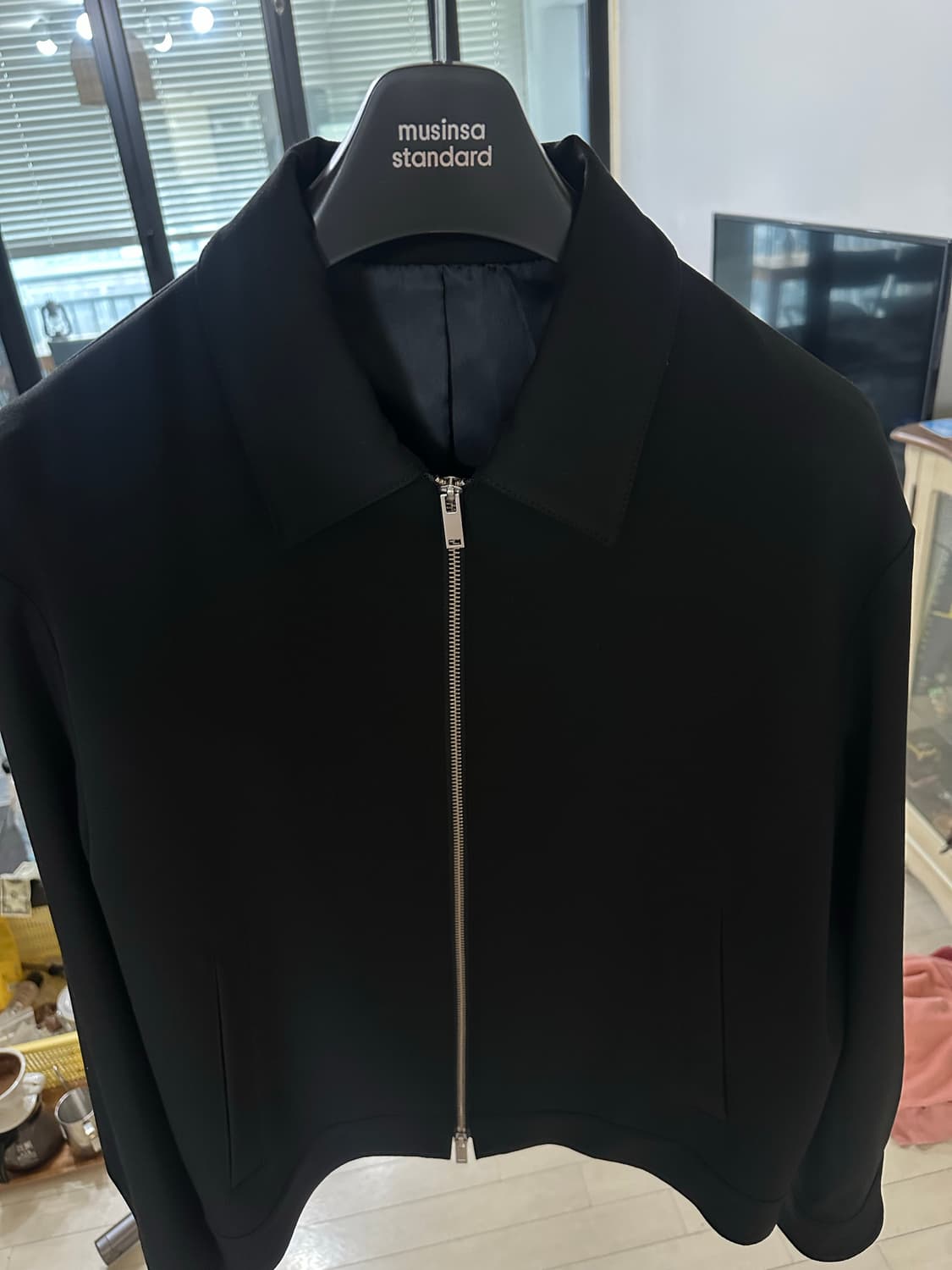 무탠다드 릴렉스드 미니멀 자켓 M 상품이미지1