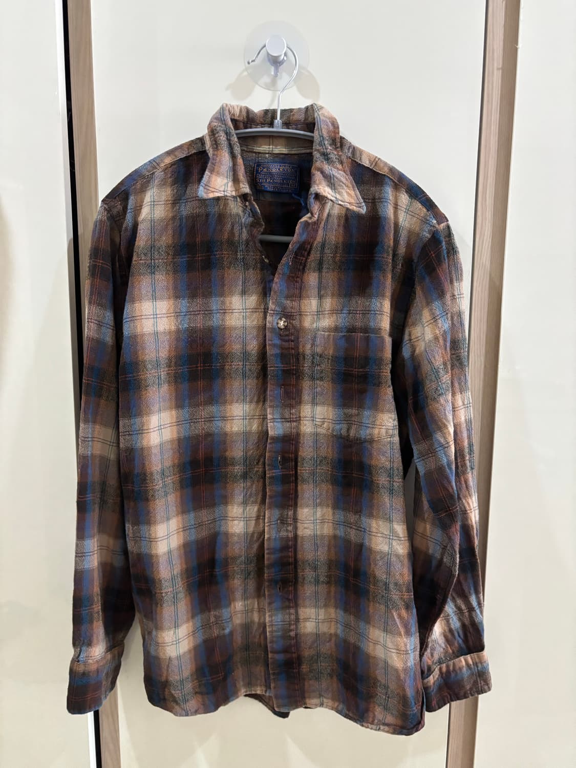 펜들턴USA 체크 울셔츠 M 상품이미지1