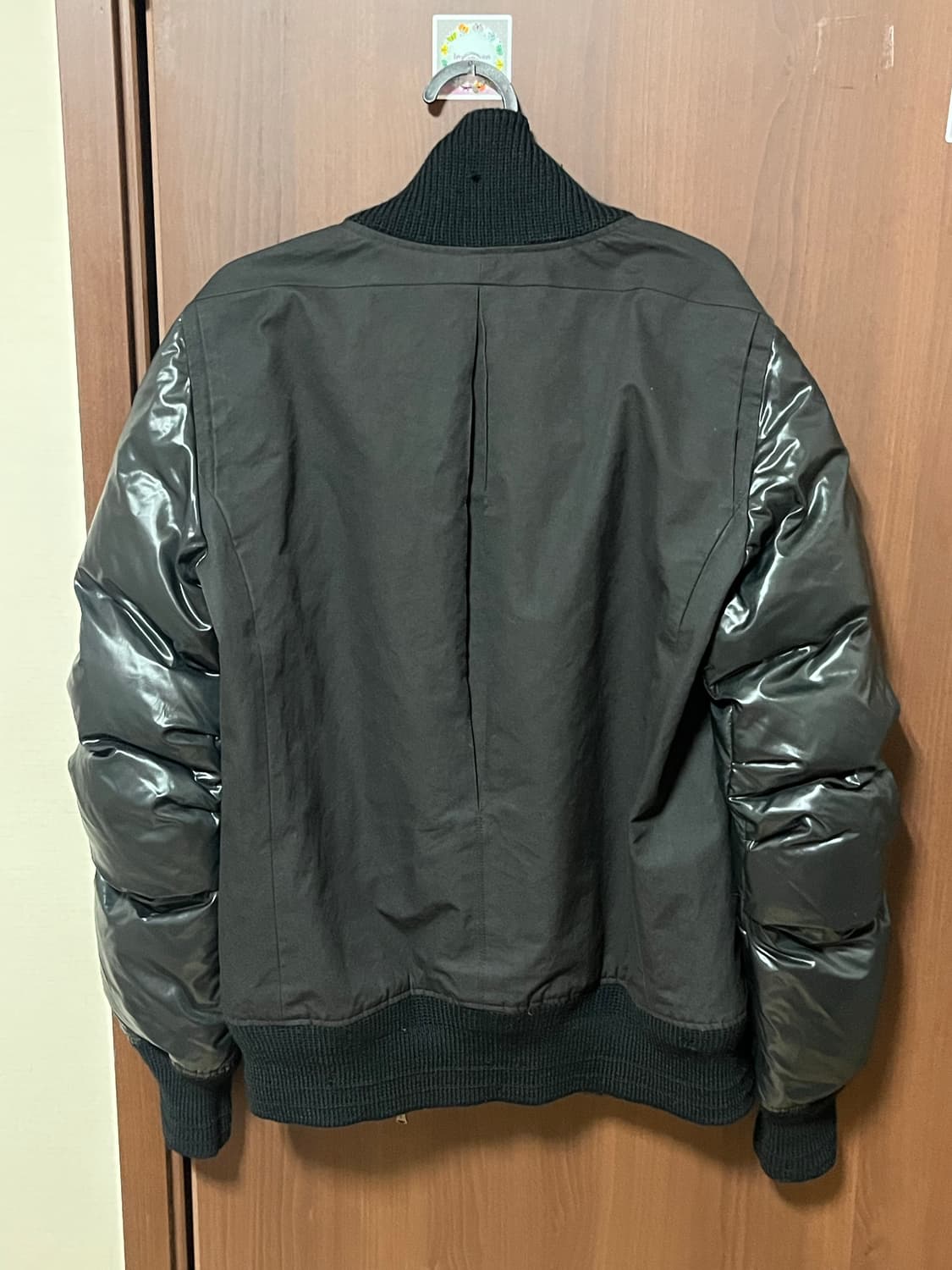 THE VIRIDI ANNE 하이넥 구스다운 플라이트 자켓 상품이미지2