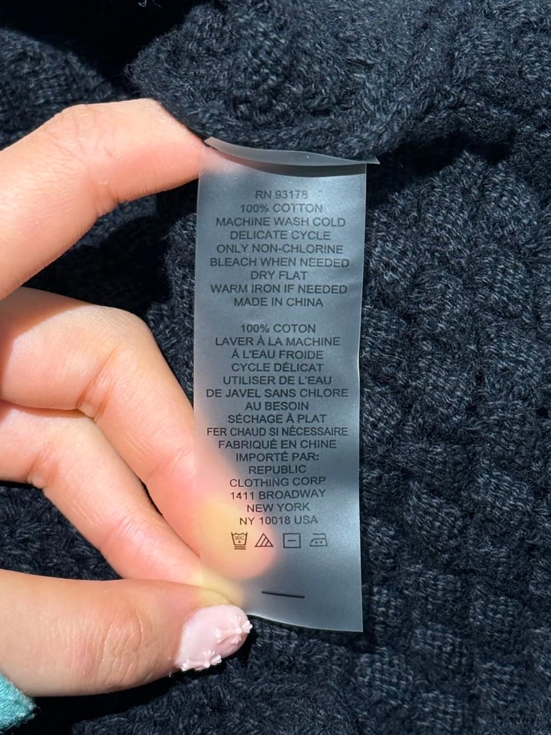 엘리 타하리 블랙 크로셰 니트 가디건 상품이미지8