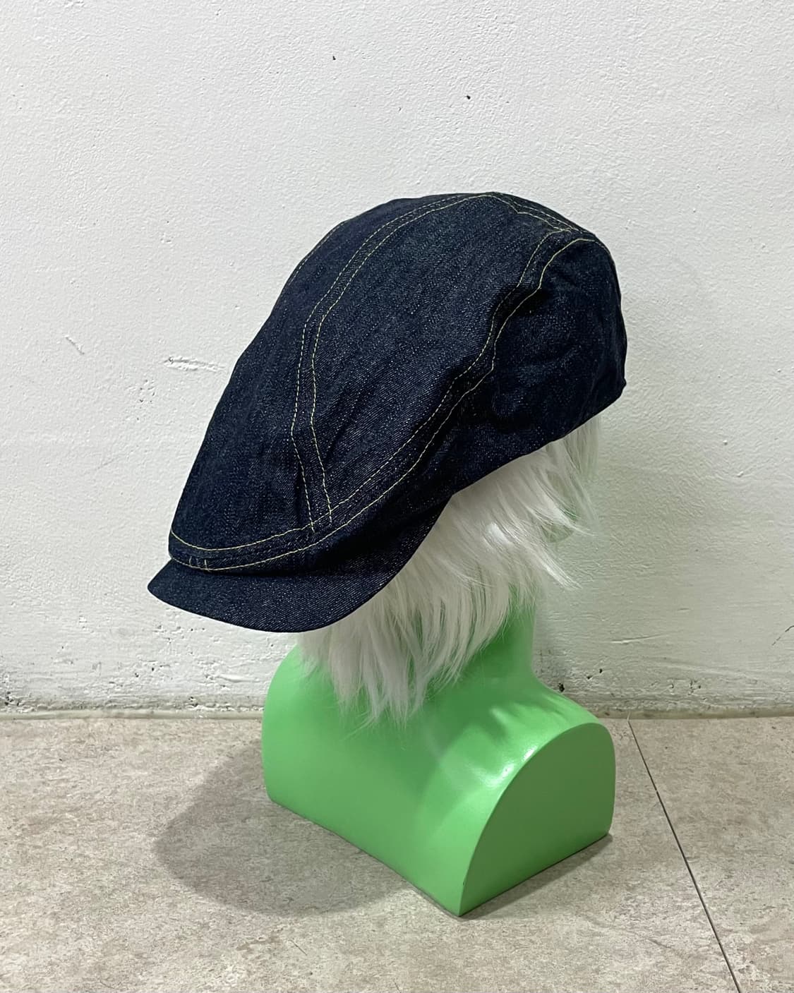 Denim Panel Big Hunting Cap 상품이미지4