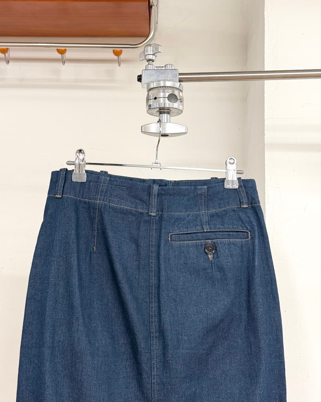 르메르 데님 와이드 프론트 포켓 미디 스커트 상품이미지5