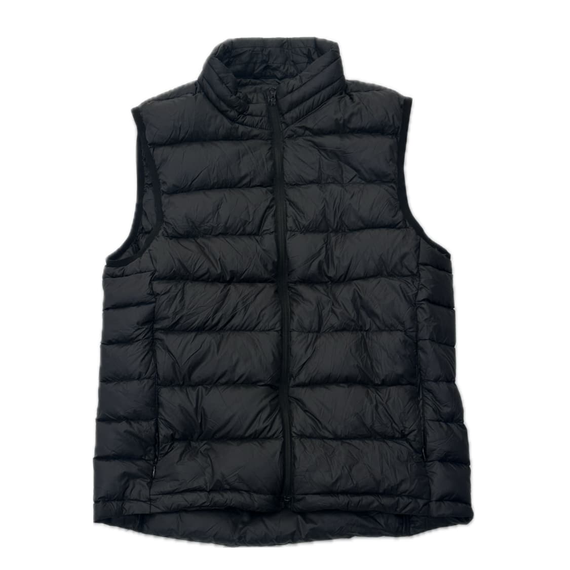 TOPVALU 재팬 블랙 경량 패딩 조끼 데일리 캐주얼 빈티지 베스트 상품이미지3