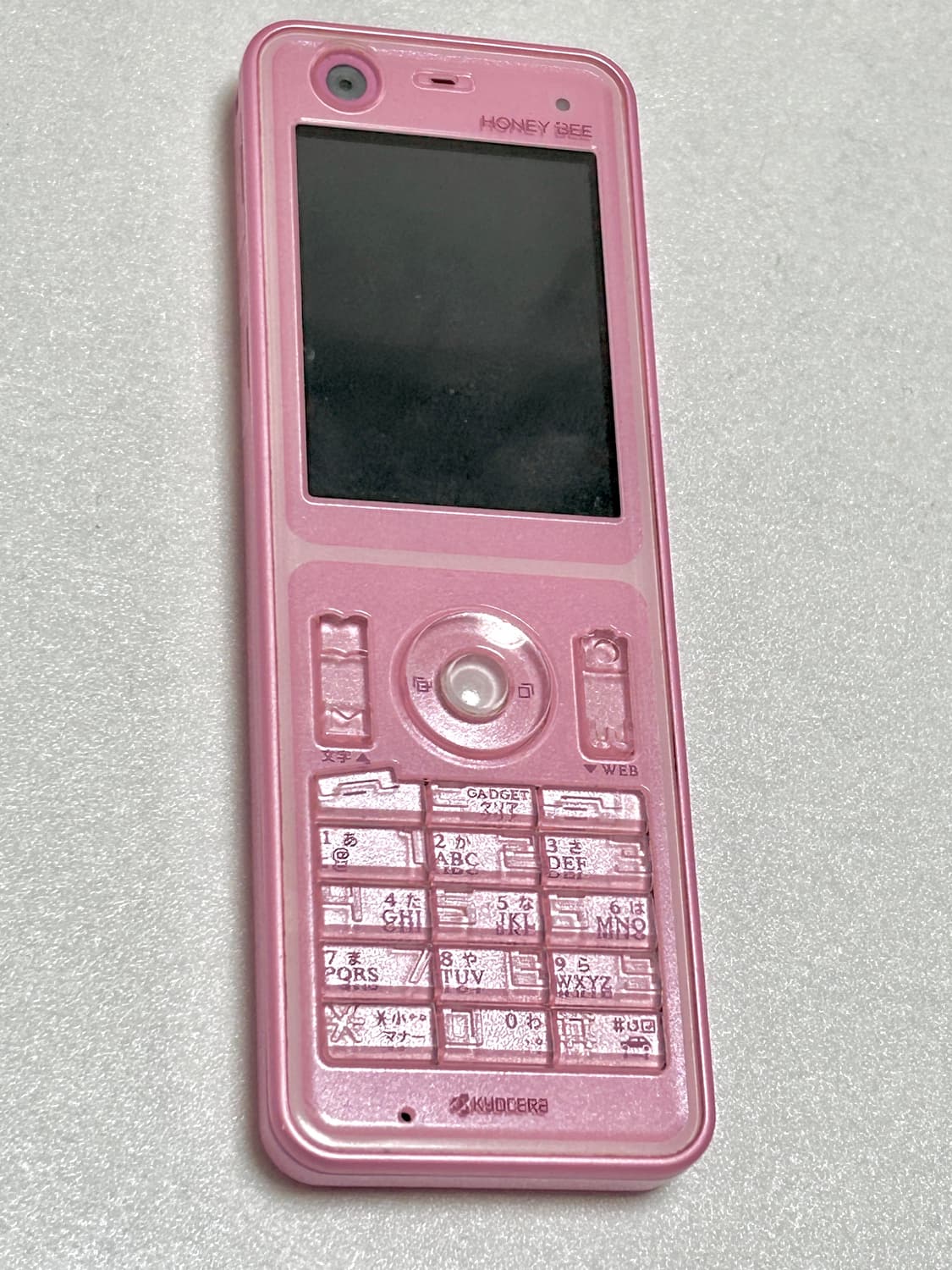 일본 작동폰 y2k 갸루폰 교세라 윌콤 허니비 핑크 목업폰 히메갸루 상품이미지4