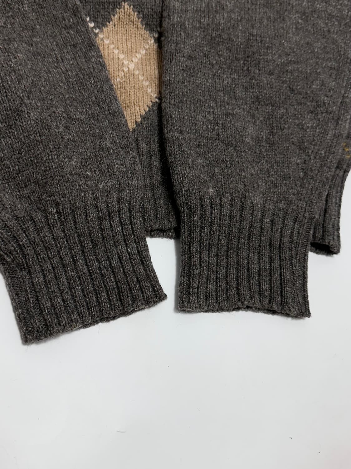 FIVE POCKETS 울 아가일 니트 Made in Ireland 상품이미지5