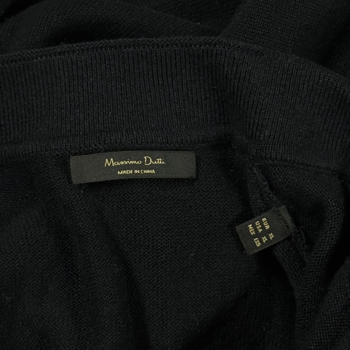 [XL] Massimo Dutti 니트 반팔 폴로 셔츠 상품이미지5