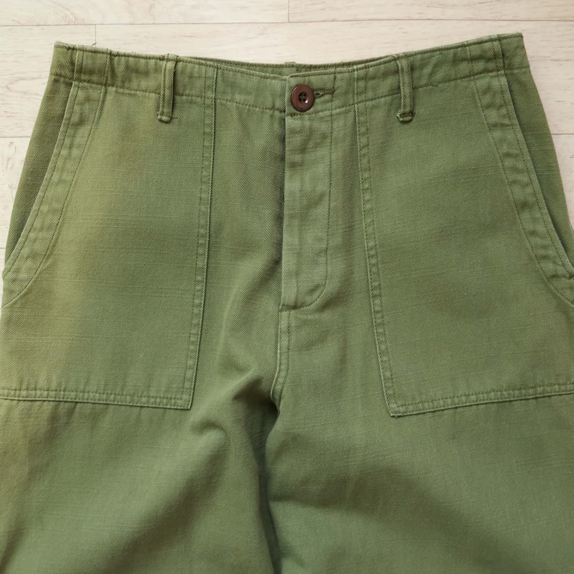 R13 와이드 레그 퍼티그 팬츠 상품이미지2