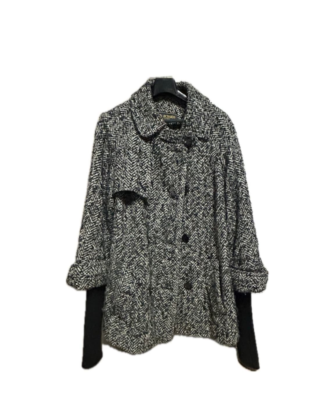 Marvin Richards New York 헤링본 코트S 상품이미지1