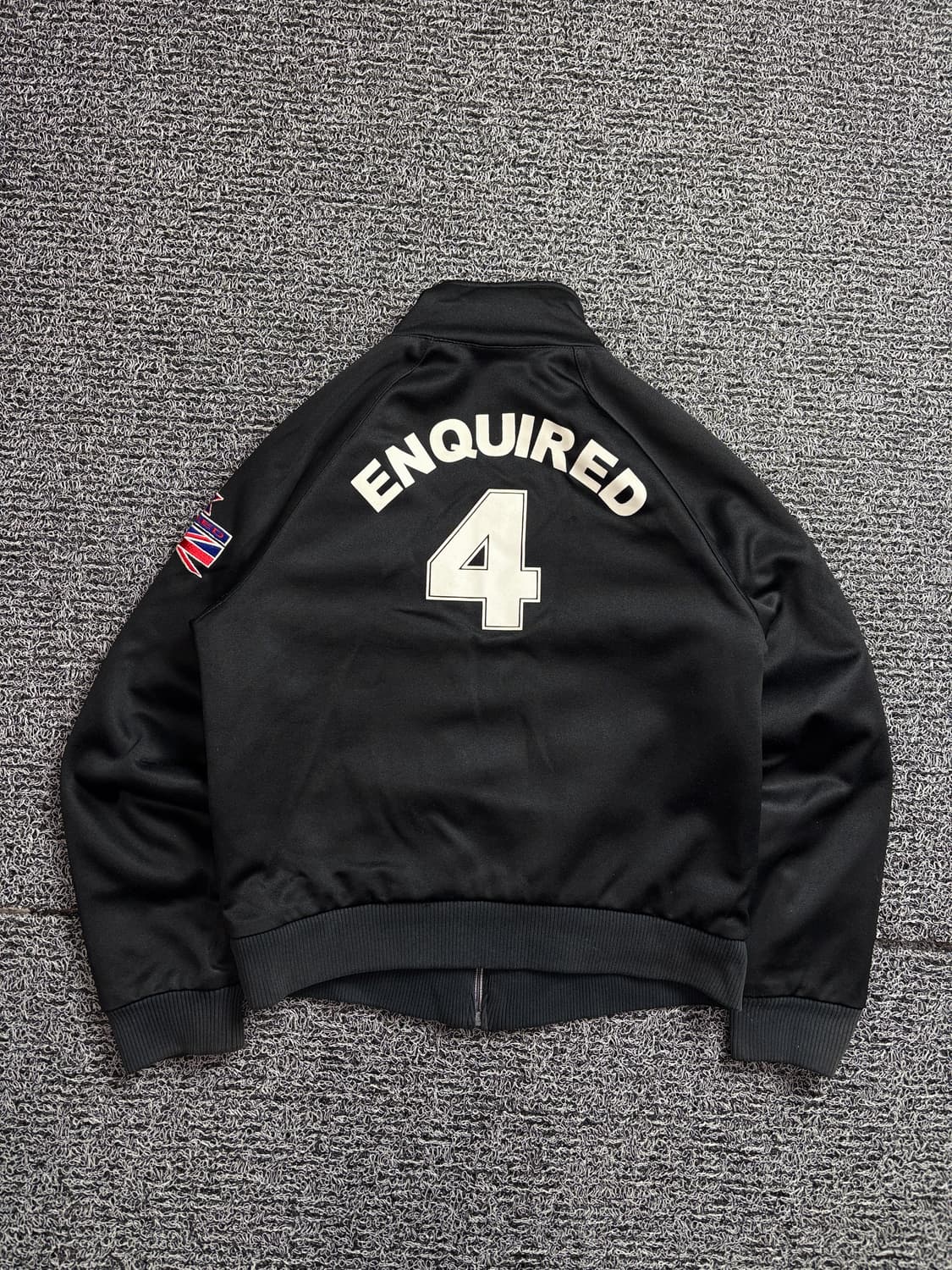 ASK Y2K 빈티지 유니온 잭 빅로고 크롭 자켓 2145 상품이미지4