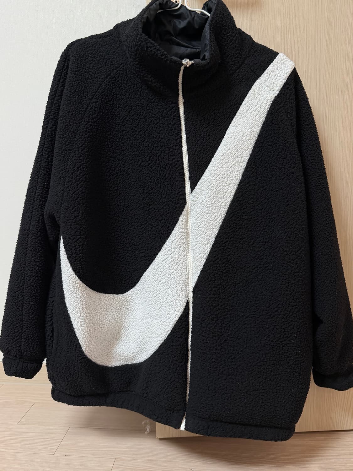 나이키 리버시블 빅 스우시 양털 후리스 양면 자켓 상품이미지1