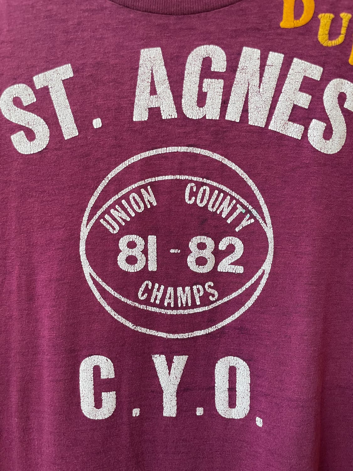1981–82 ST. AGNES C.Y.O. Vintage T-shirt 상품이미지3