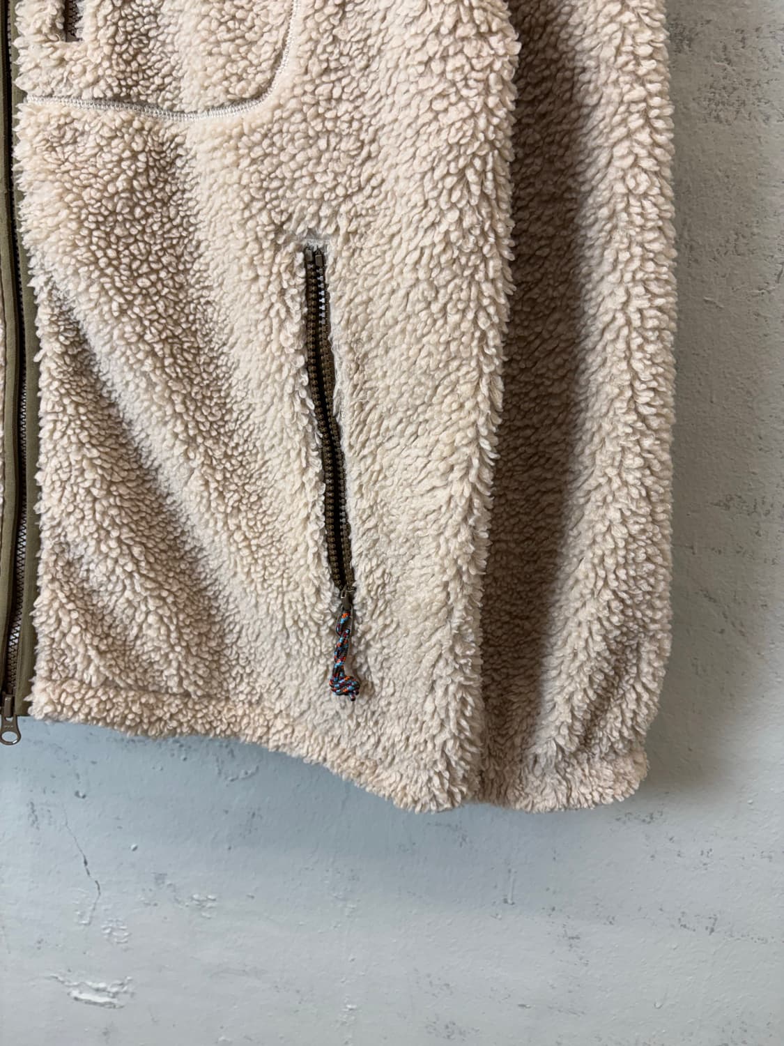 노스페이스 후리스 집업 자켓 아이보리 상품이미지4