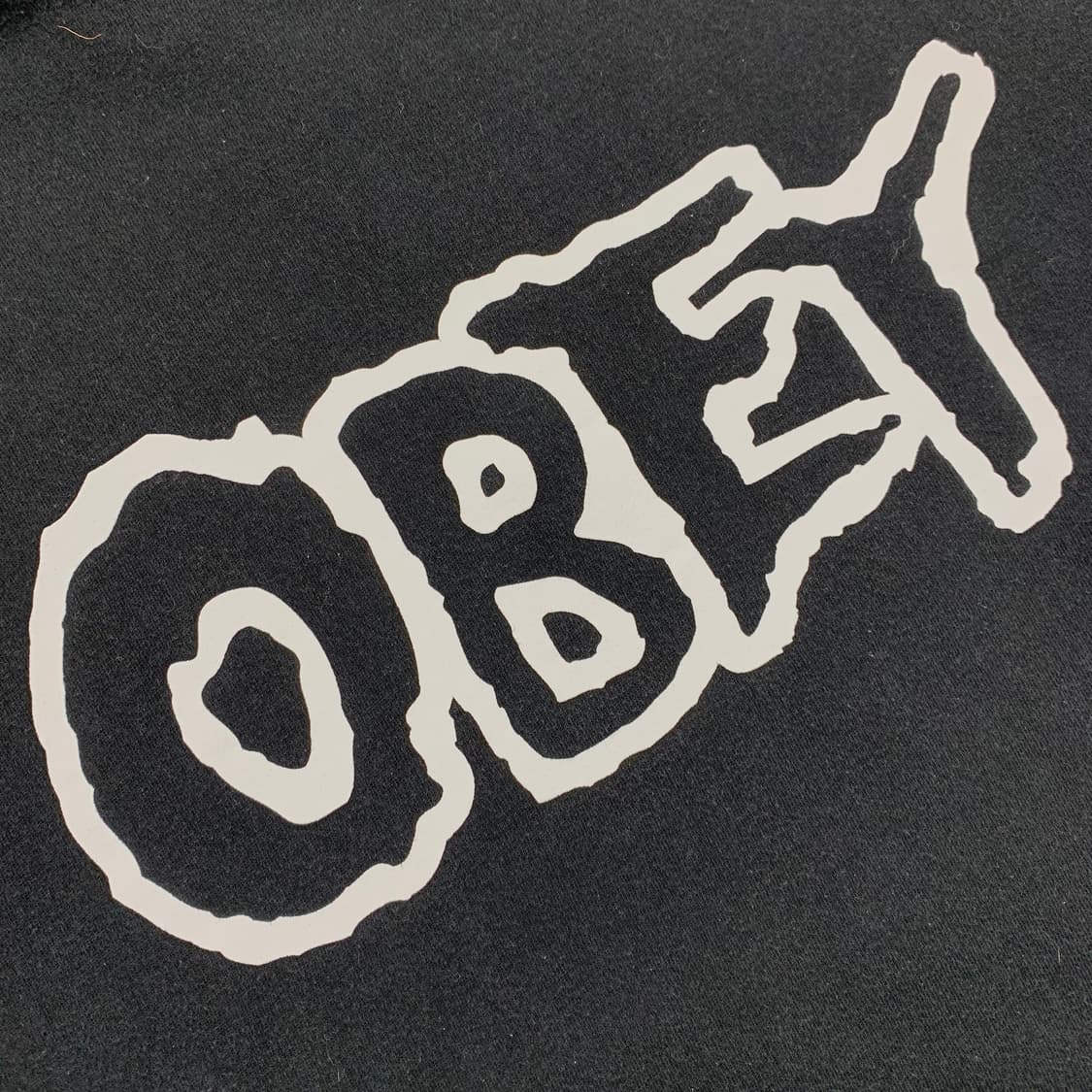 오베이 x 미스피츠 후드티 블랙 상품이미지4