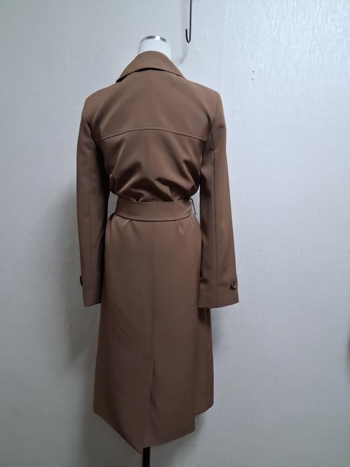 모르간 트렌치코트 카멜브라운 트렌치코트 여성4455 상품이미지3