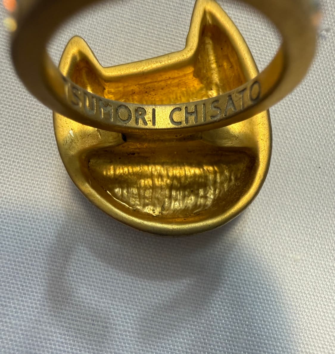 츠모리치사토 골드 링 상품이미지5