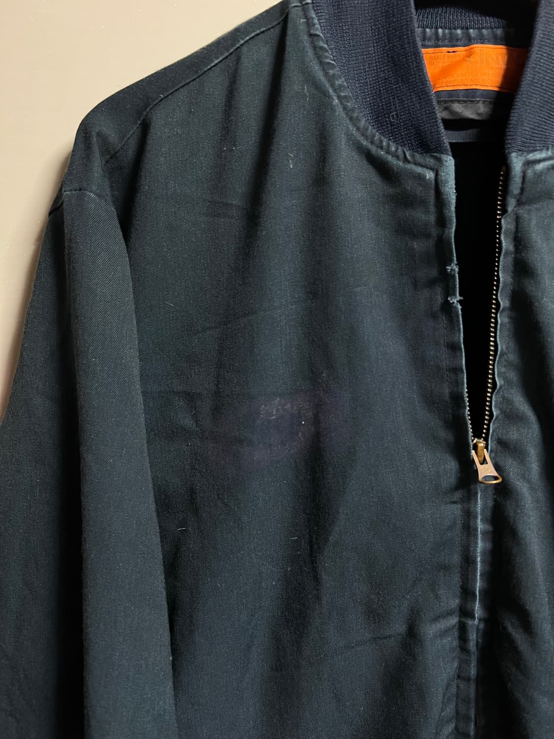 빈티지 Cintas 블루종 자켓 상품이미지5