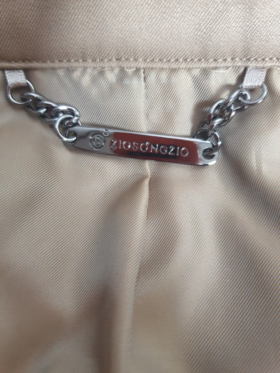 🧥🤎 지오송지오 벨티드 더블 트렌치 100 상품이미지8