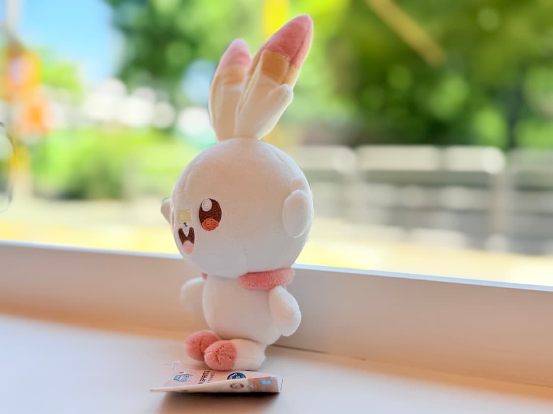 일본 반다이 포켓몬 포켓피스 염버니 마스코트 인형 22cm 상품이미지5