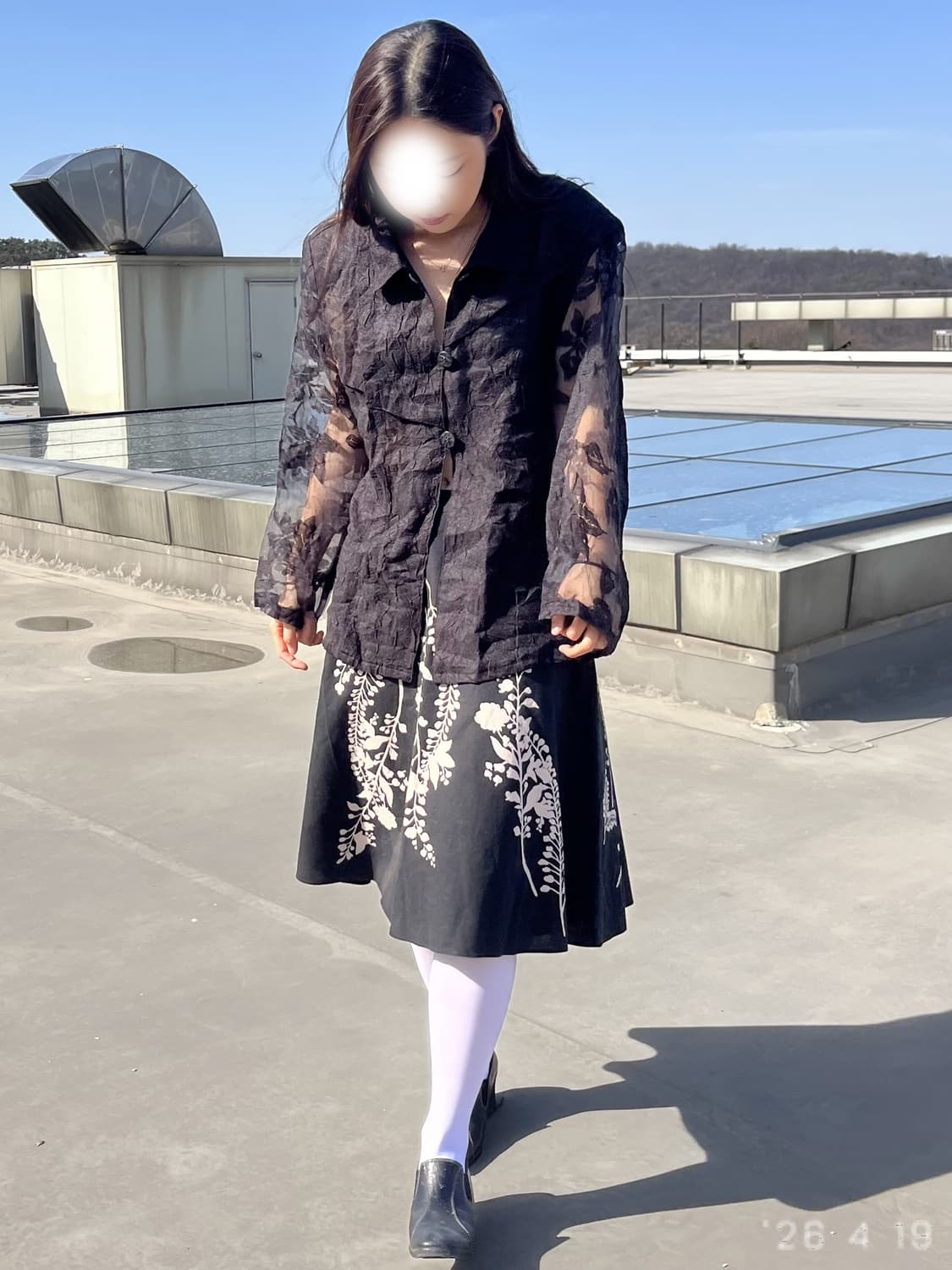 Lace Sleeve Blouse 레이스슬리브 블라우스 상품이미지5