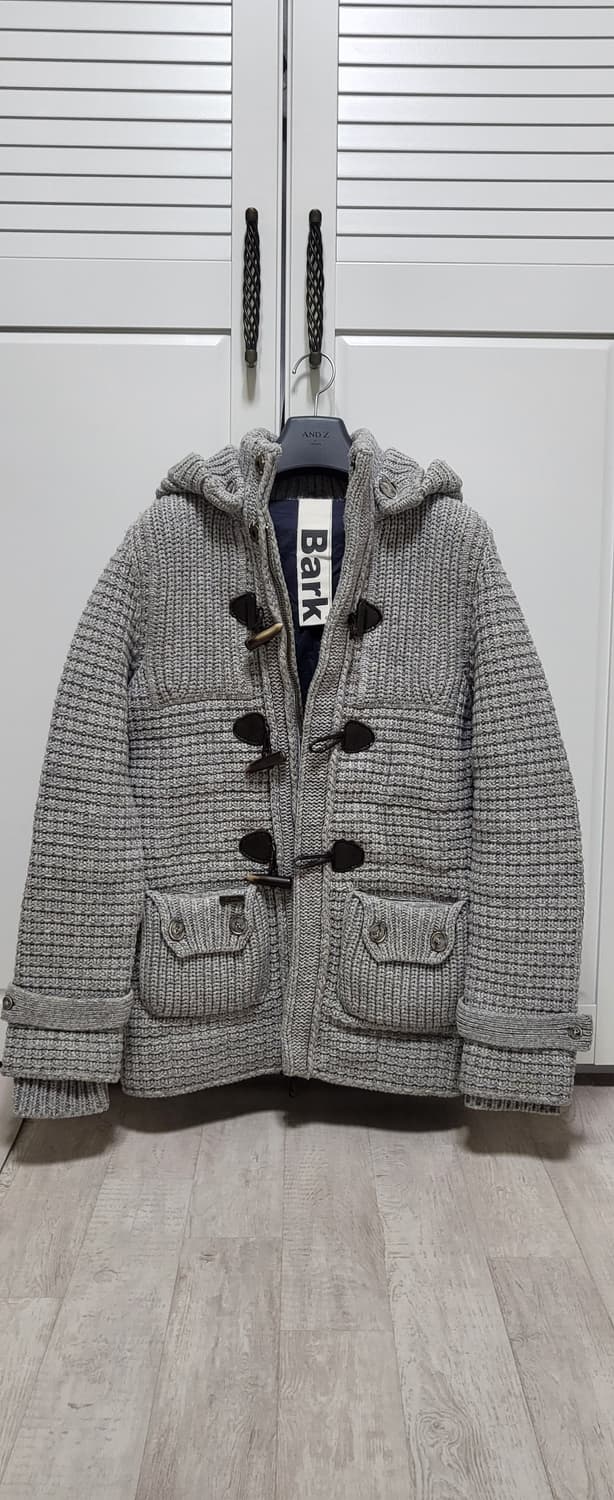 Bark 니트 더플 코트 상품이미지1